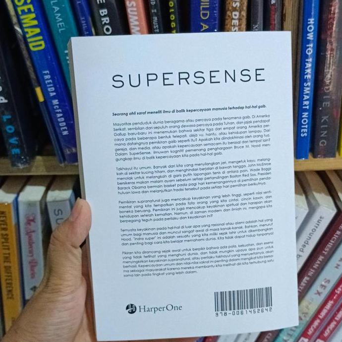 Buku SuperSense by Bruce M. Hood (English& Indonesia)