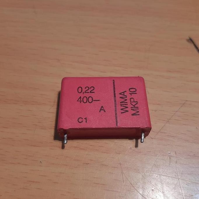 CAPACITOR MKP10 0.22UF 0.22 UF 220 NF 220N F 220NF 400V WIMA - USED BBM27