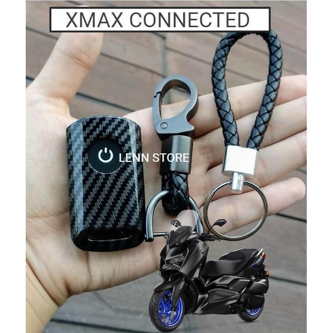 Cover Sarung Kunci Remote Carbon YAMAHA XMAX CONNECTED 2023 2024