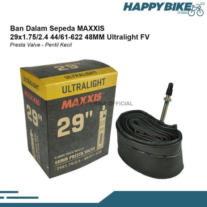 MAXXIS Tube Ban Dalam Sepeda 29 x 1.75/2.4 48mm FV Ultralight Ban Sepeda MTB Downhill