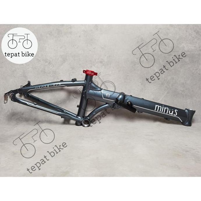 Frame sepeda lipat Minus Alloy 20 disc