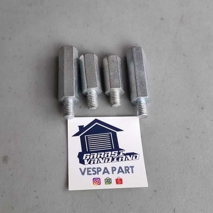 baut set dudukan spion vespa excel