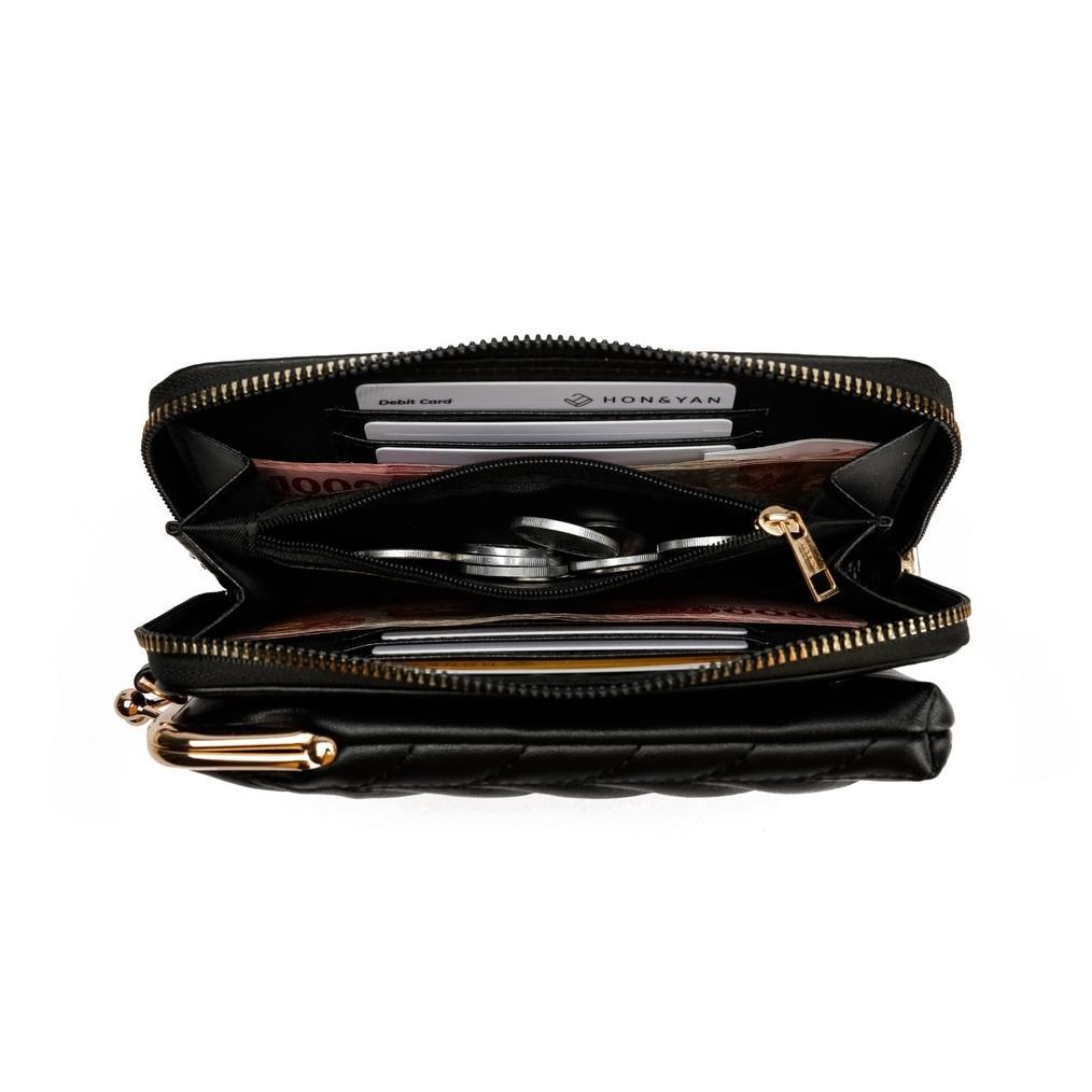 100% Aman Honyan Tas Selempang Dompet Hp Wanita Serbaguna Import Ori - Aijo Sling Bag