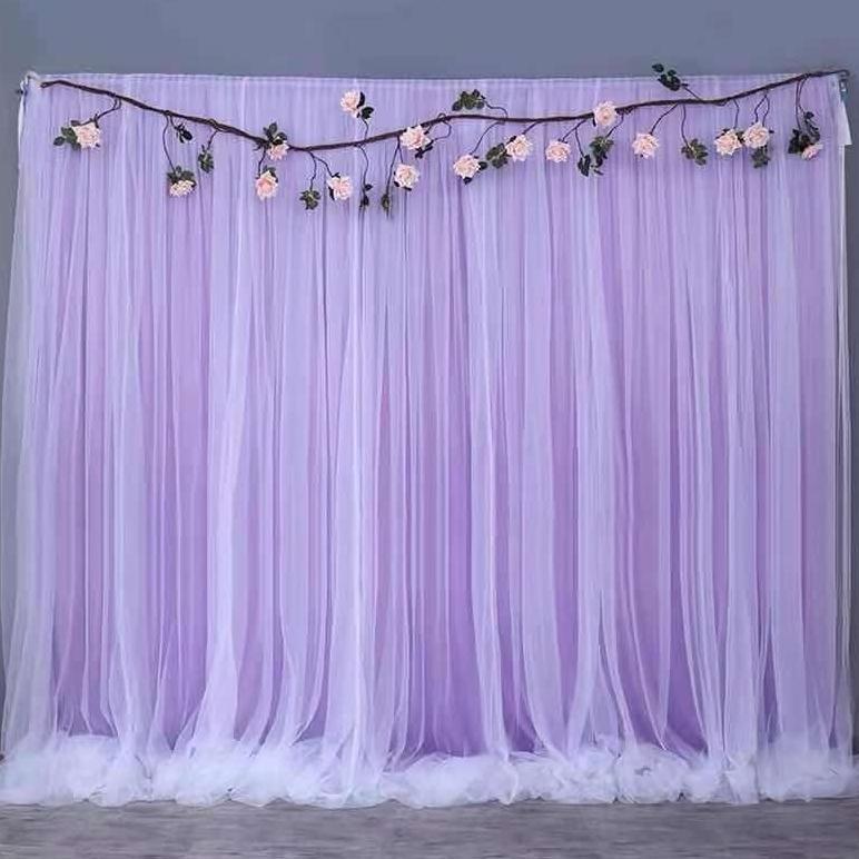 CUCI GUDANG BACKDROP BACKGROUND DEKORASI ULANG TAHUN AQIQAH ABUTAI LAPIS KAIN TILE 1,5M