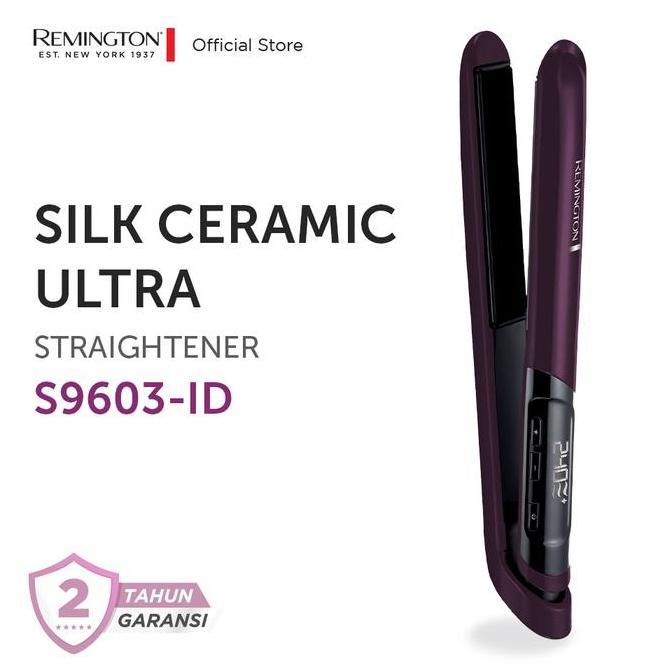 Remington Catokan Pelurus Rambut Silk Ceramic Ultra S9603