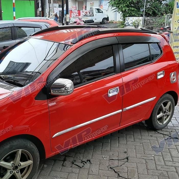 AGYA AYLA sporty roof rail slim variasi atap mobil tempel