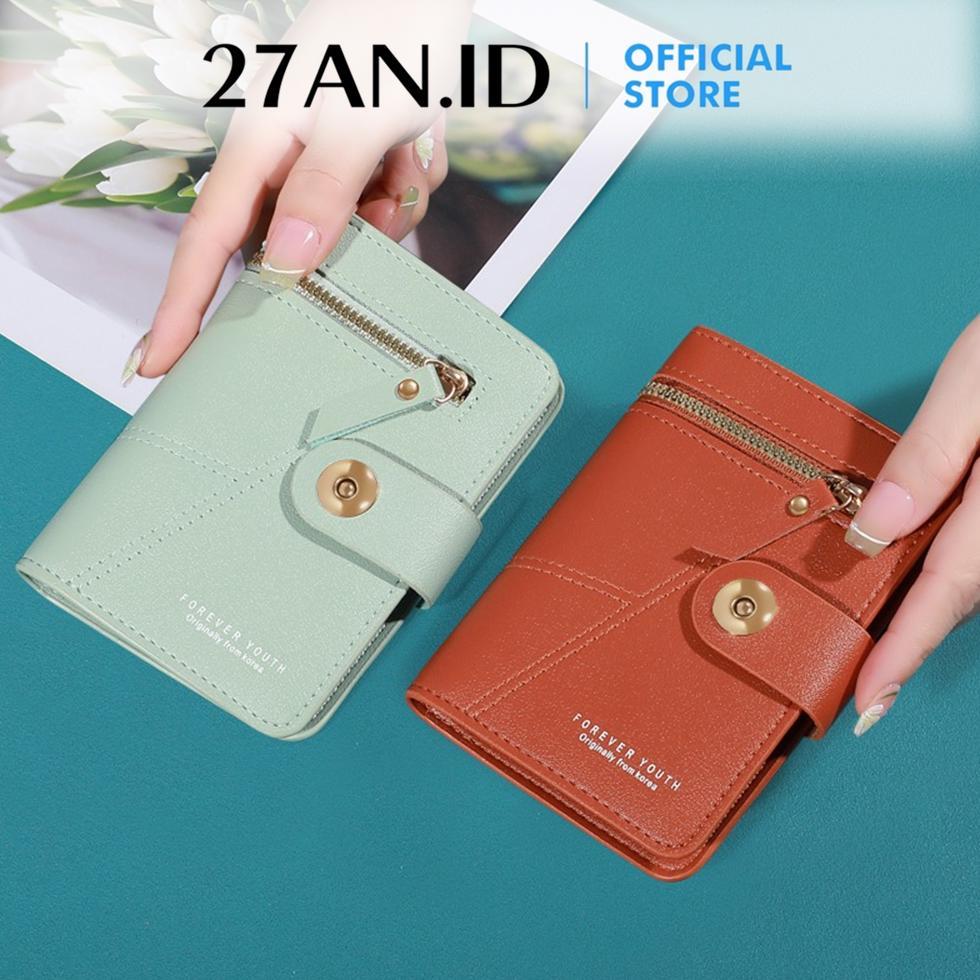 original (27an.id) dompet lipat wanita dompet mini 896 wallet dompet kartu dompet wanita card holder