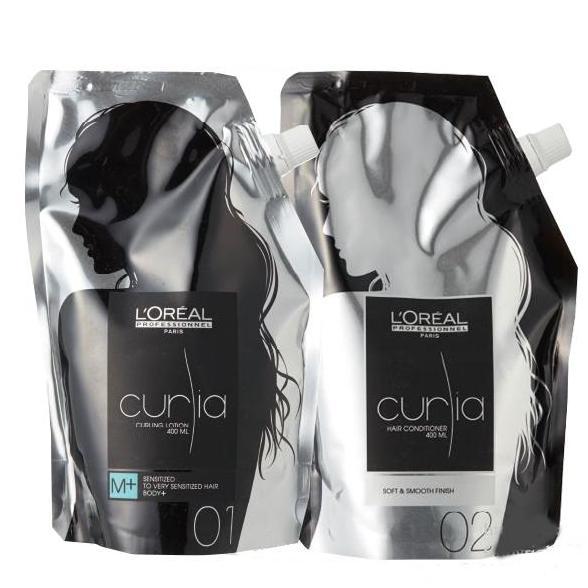 LOREAL Curlia Obat Kriting Rambut L'oreal Obat Keriting 1 set - 400ml