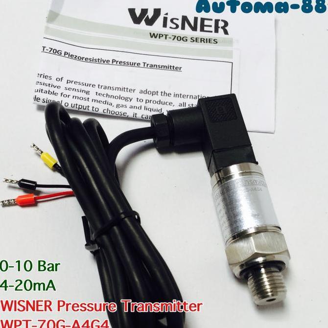 INDUSTRIAL PRESSURE TRANSMITTER 0-10BAR 1MPA 10 BAR 4-20MA G 1/4 READY