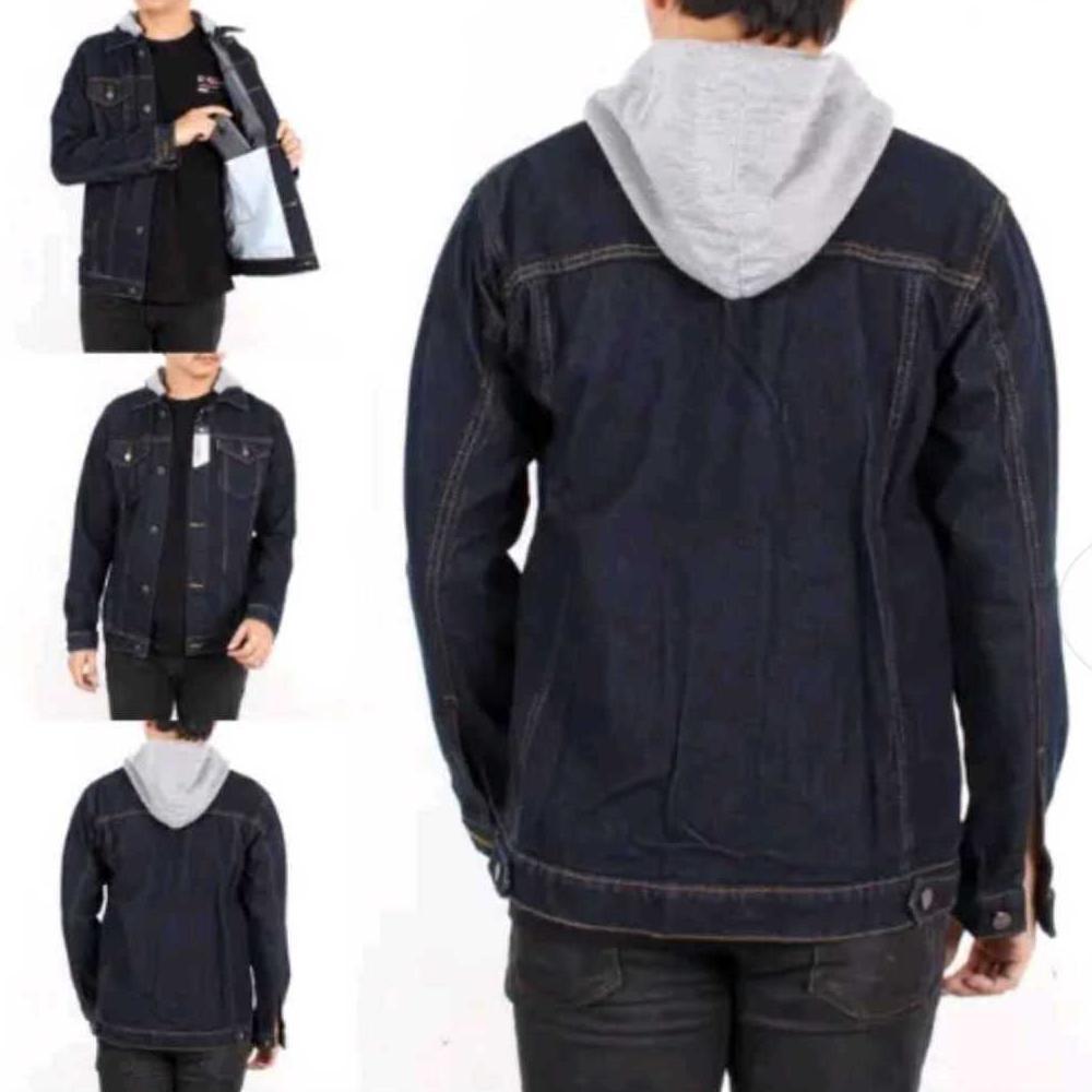 value pack jaket pria tebal import jaket jeans hoodie jaket jeans hoodie pria jumbo