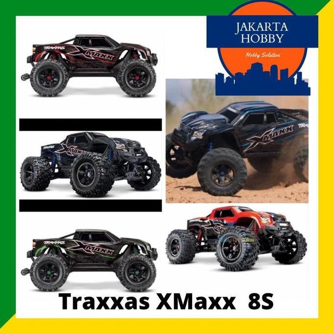 TRAXXAS XMAXX X-MAXX 8S 1/8 RC MONSTER TRUCK CAR 4WD BRUSHLESS RTR JH27