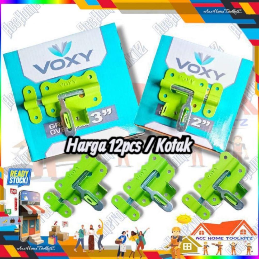 NEW [ 12 pcs GROSIR ] Grendel Overval 1 Lusin 12pcs 1Kotak/ 2inch 3inch Grendel Voxy 1lusin Harga pa