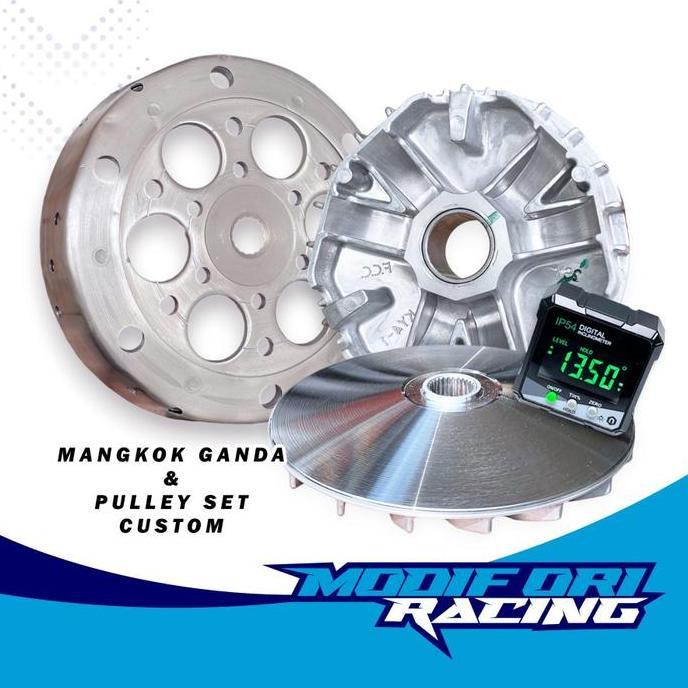 KIRIAN CVT X RIDE PAKET KOMPLIT MIO M3 - FINO FI 125 - X RIDE 125 Upgrade CVT Kirian Mio Racing Moto