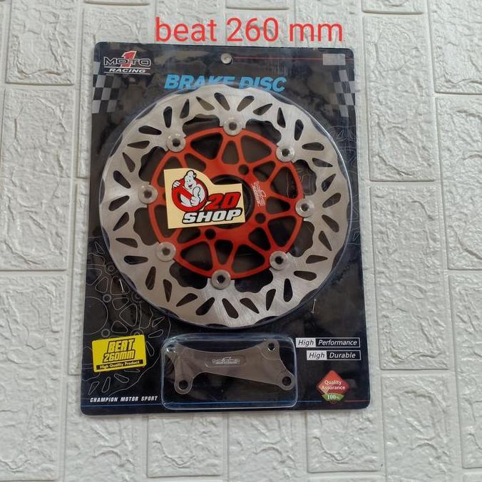 piringan cakram disk disc depan 260 mm moto 1 beat Scoopy vario