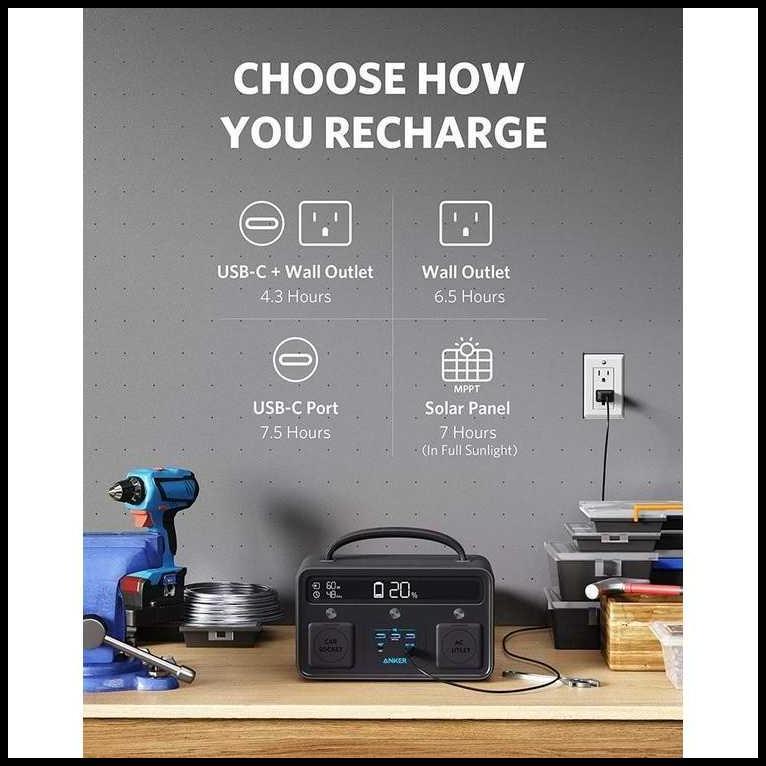 Anker Powerstation Powerhouse Ii 400 Black - A1730