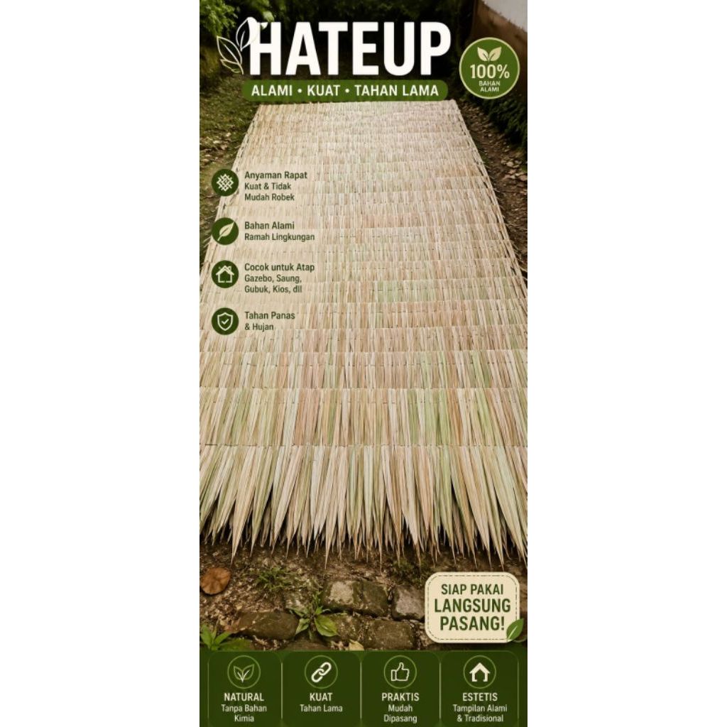 atap hateup / rumbia