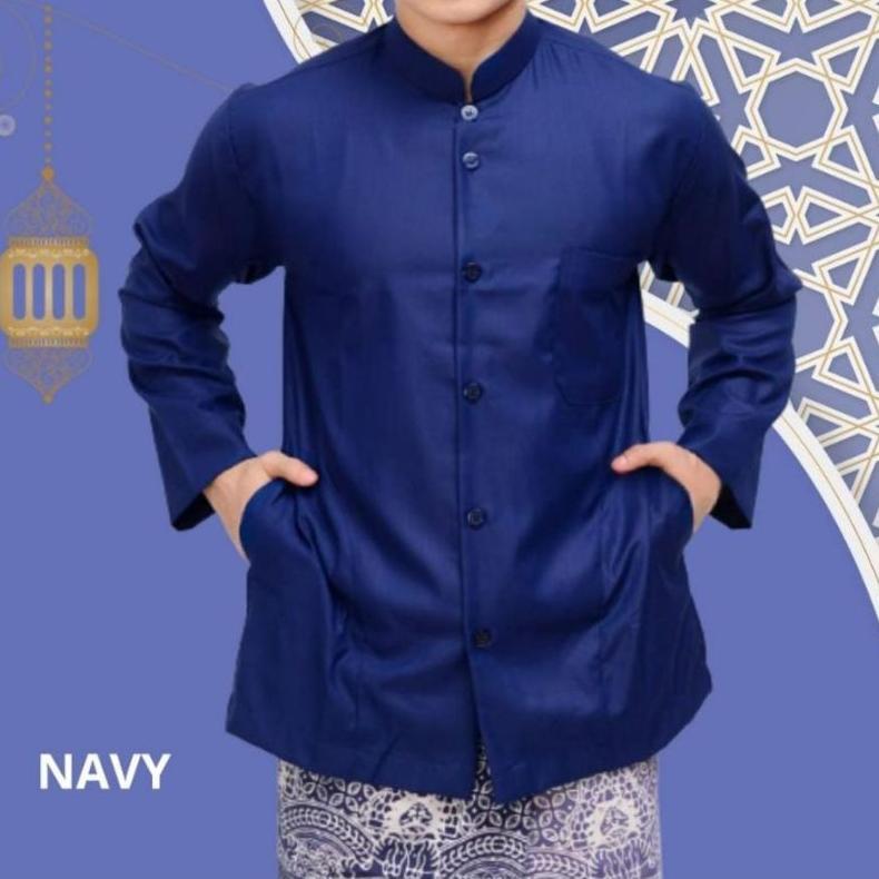 terbaru koko pria  saku samping/ibrahim collection