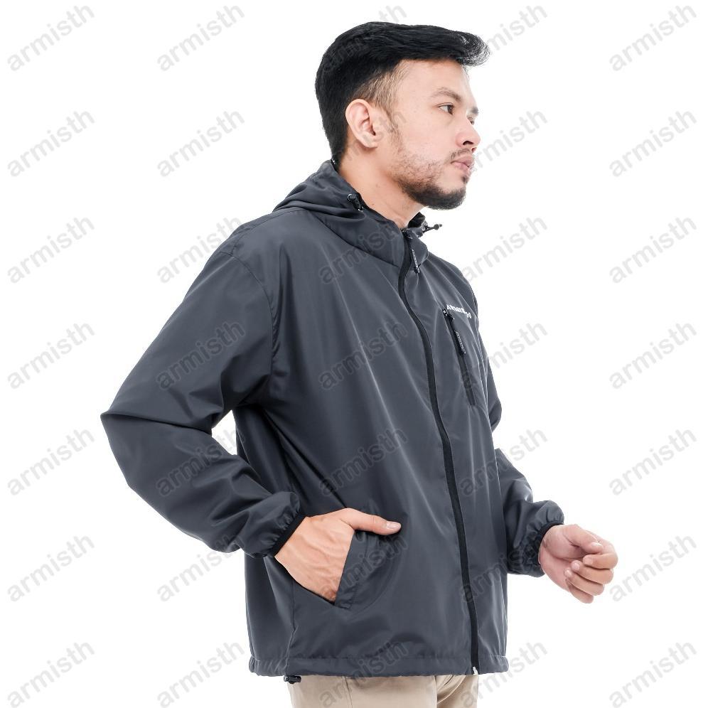 Ready Stock Armisth Jaket Outdoor Olahraga Parasut Premium Jacket Running Jacket Mendaki
