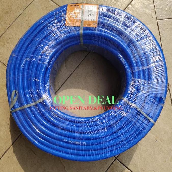1 ROL - SELANG ELASTIS DOF Uk. 1/2" TRILLIUN (1 ROL) 100 Meter / Selang Air / Selang Taman