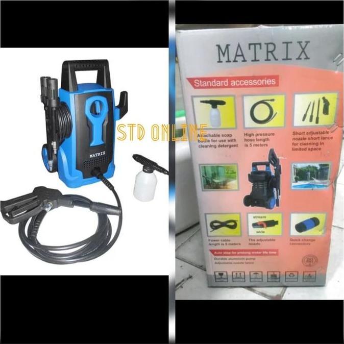 Matrix JET CLEANER W80 MATRIX UTK CUCI STEAM MOTOR PORTABLE Mesin Cuci Mobil & Motor Listrik 700W 12
