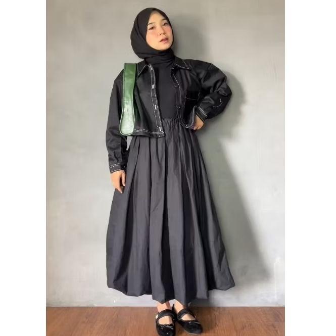 NEW JAKET CROP FUJI OVERSIZED L - XL / STREETWEAR OUTER