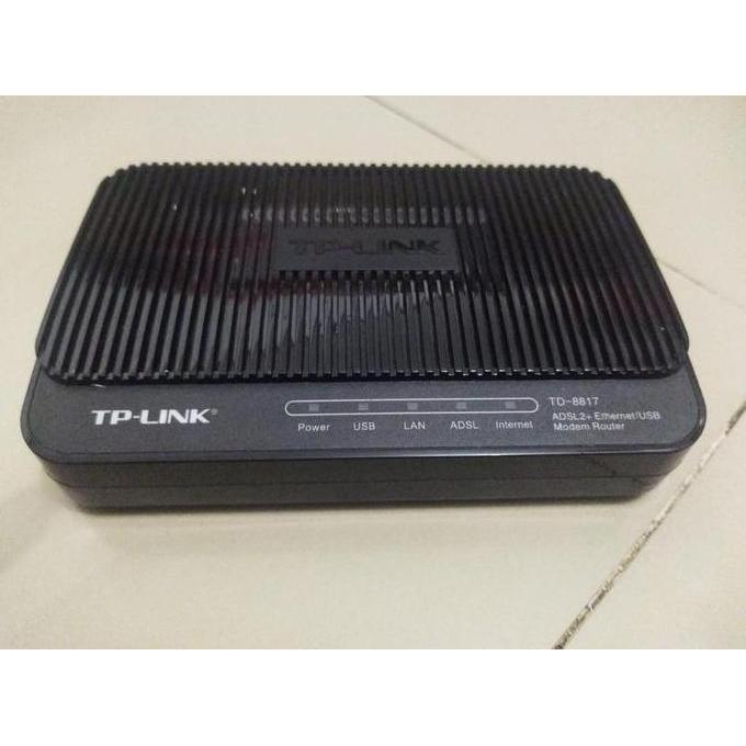 Modem Tp-Link TD-8817 ADSL2+ Ethernet/USB Modem Router