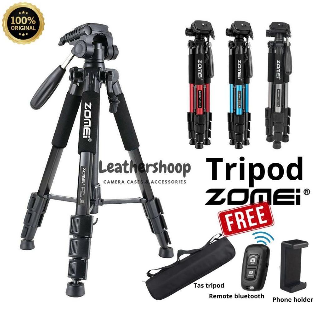 Zomei Profesional Tripod Berkualitas untuk Kamera DSLR Mirorrless & Smartphone