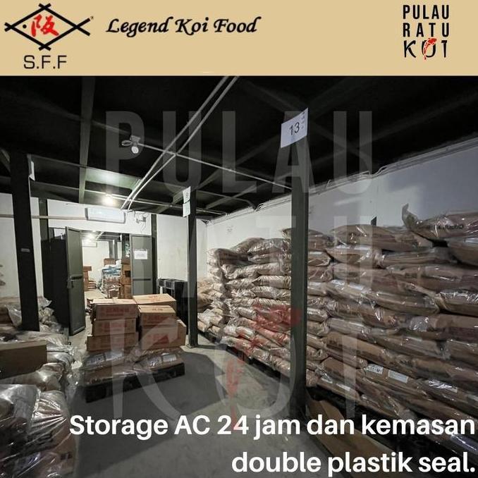 SAKAI FISH FARM LEGEND KOI FOOD SPIRULINA COLOR | PELET PAKAN PRE-DIGESTION PREMIUM IMPORT FLOATING 
