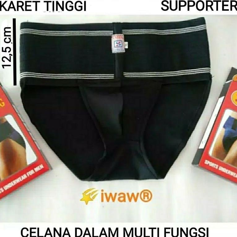 Termurah FULL BRIEF SUPORTER UNTUK PEKERJA BERAT & OLAHRAGA FUNGSI MENCEGAH HERNIA / VARIKOKEL / CEL
