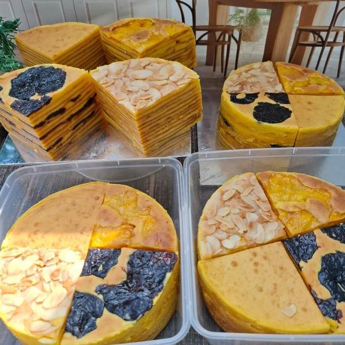 arthaziell- Kue lapis legit empat sultan premium tanpa terigu ukuran kecil loyang bulat 16cm Diskon
