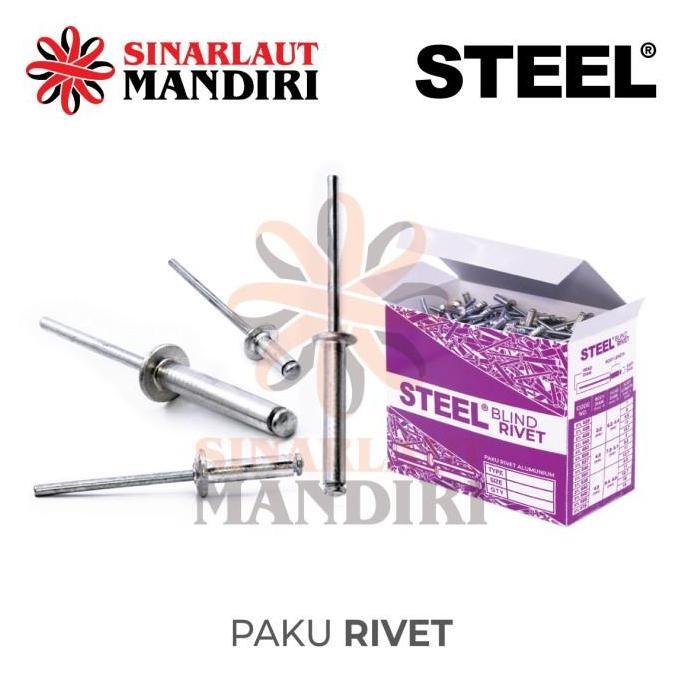 Paku Rivet Steel / Paku Rivet Alumunium / Blind Rivet Steel 550
