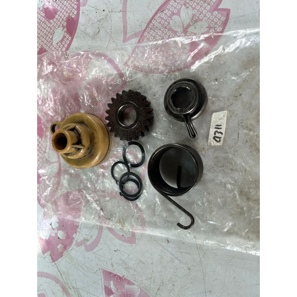 gear gir set engkol stater yamaha v80 v75 original / 4311