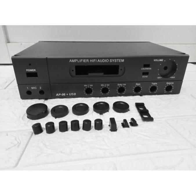 Alto- Box Power Amplifier Ap 06 + Usb Box Ap06 + Usb