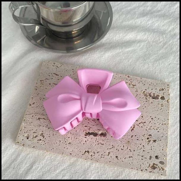 jepit rambut pita bow hairclip jje077