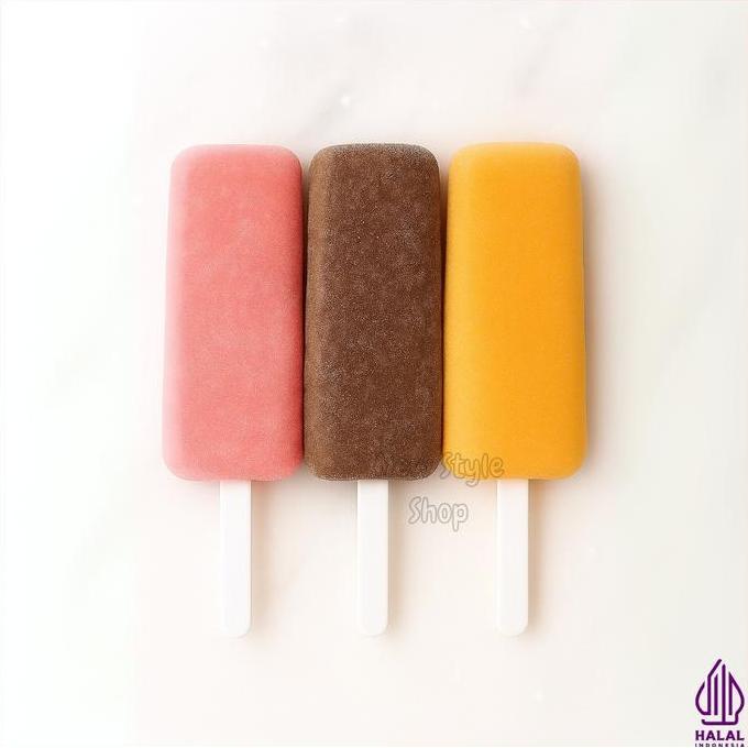 Torta- Koochi Mochi Stick 14+1 Gratis /  Mochi Viral Rasa Cokelat Strawberry Mangga / Mochi Lembut I