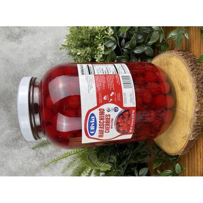 Torta- Hiasan Kue Buah Cherry Mascharino Tangkai