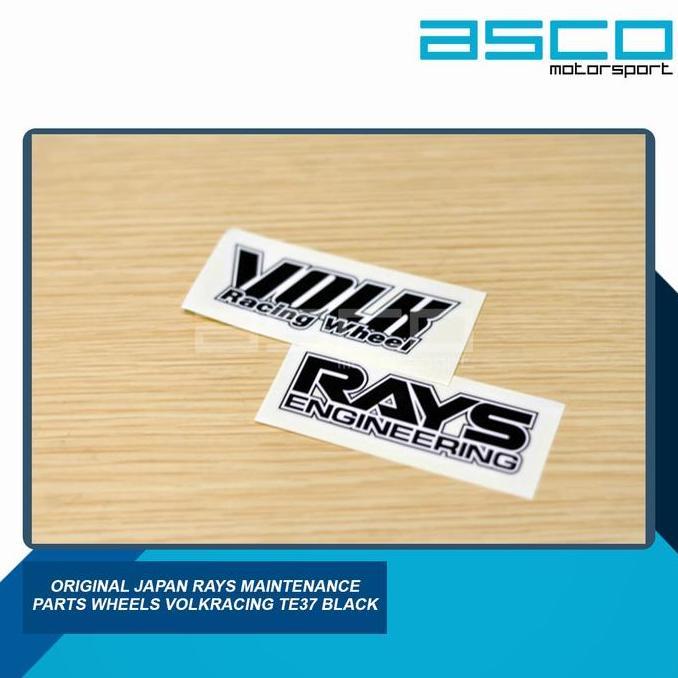 ORIGINAL JAPAN RAYS MAINTENANCE WHEELS VOLKRACING TE37 BLACK PROMO