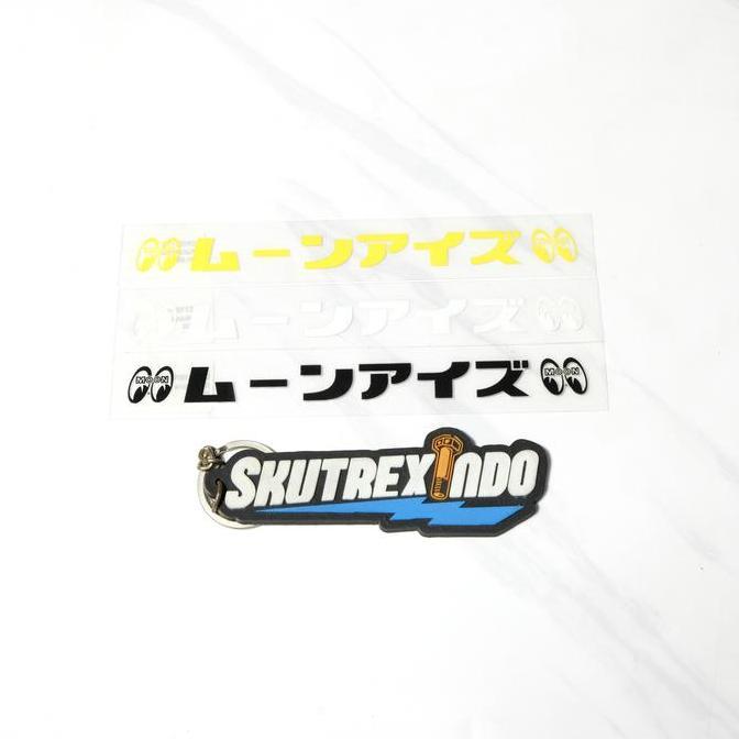 HARGA DISC - MOONEYES (Katakana) Sticker / Stiker Mooneyes