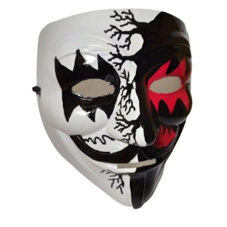 Promo Topeng Hacker Lava Akar Unik Seram Halloween