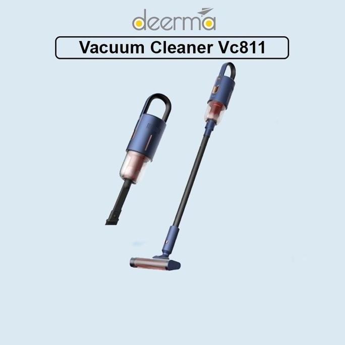Deerma Vc811 Vacuum Cleaner Vacum Wireless Portable Penyedot Debu Lantai Karpet Rumah