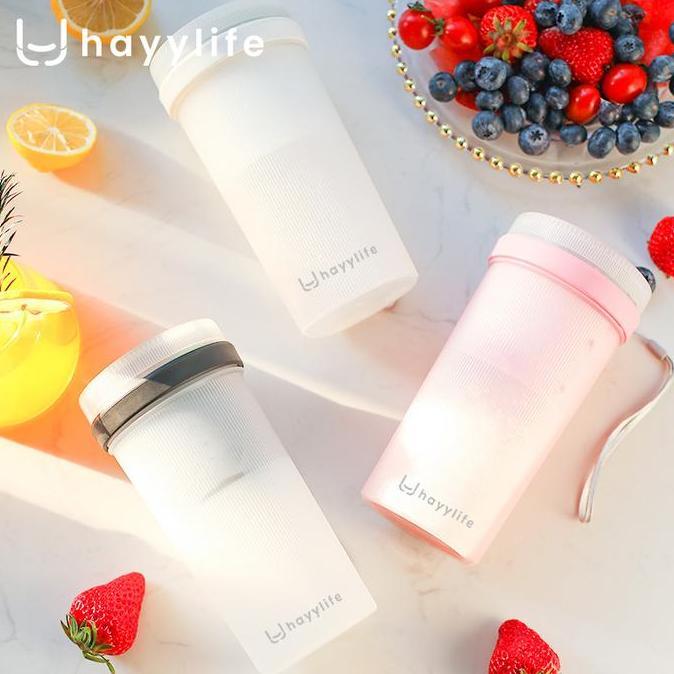 Hayylife Juicer Portable / Blender jus / Blender Mini Portable / USB Juicer 300 ML HL-DAB825 [terbai