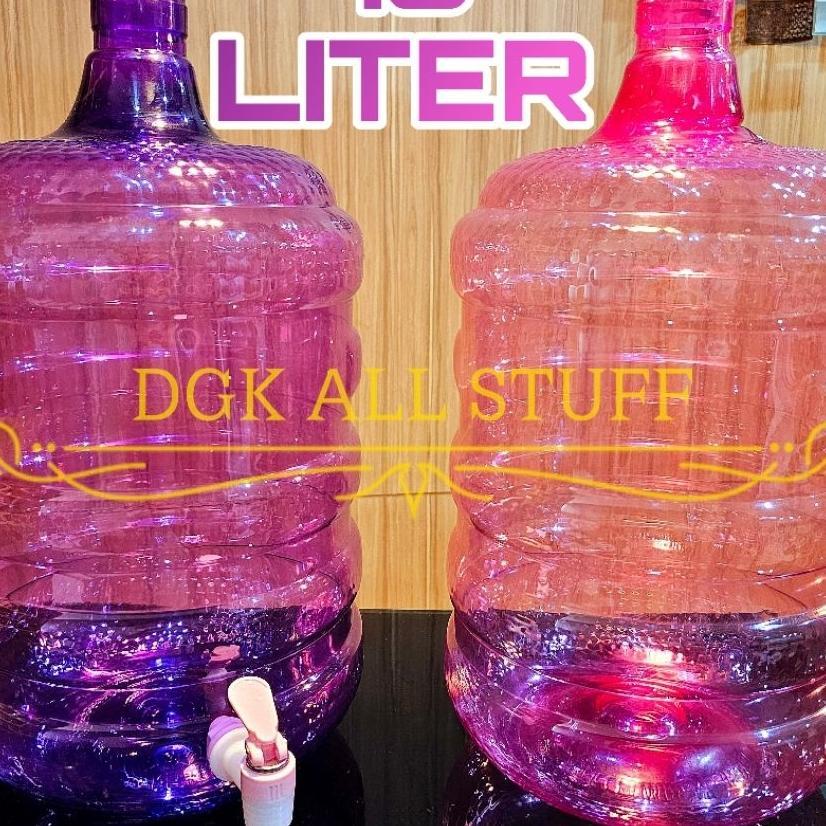 Galon Dispenser Keran Kran Air Kosong Baru 19 Liter 19 Litre 19L 19 L Plastik Bpa Free Estetik Aesth