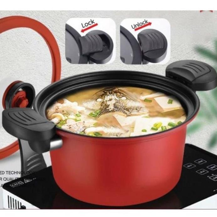 Panci Presto 3 Liter Panci Teflon Panci Presto Cooker Pot