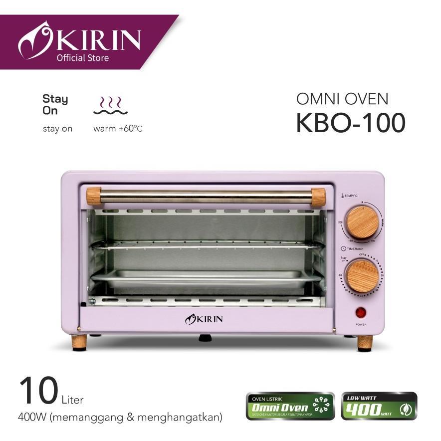 Oven Listrik Kirin 10 Liter 400 Watt Kbo - 100 Pp