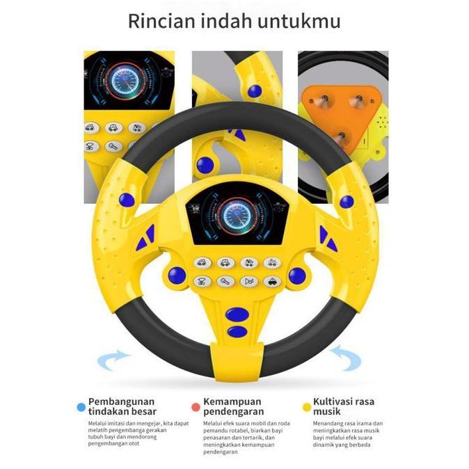 Mainan Anak Setir Mobil / Mainan Stir Mobil Anak / Mainan Setir Mobil Anak / Mainan Setir Setiran Mo
