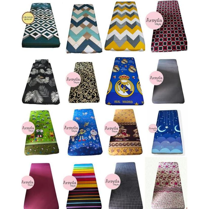 BIG SALE - Sarung kasur resleting ukuran 160x200x15 / 180x200x15