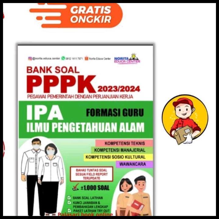 Buku Bank Soal Pppk Formasi Guru Ipa Ilmu Pengetahuan Alam Terbaru Terlaris