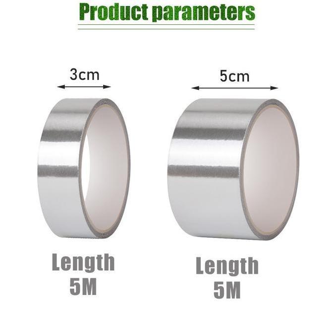 BEANABELL Aluminium Foil Butyl Rubber Waterproof Tape Lakban Aluminium Wastafel Dapur Anti Bocor