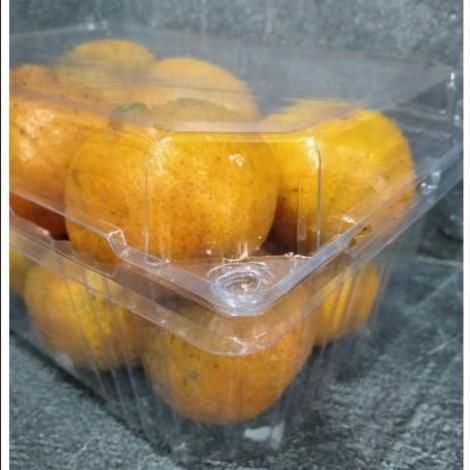 murahstorez- Kotak Mika Buah 1 Kg MB800 25 pc Anggur Jeruk Jambu Diskon