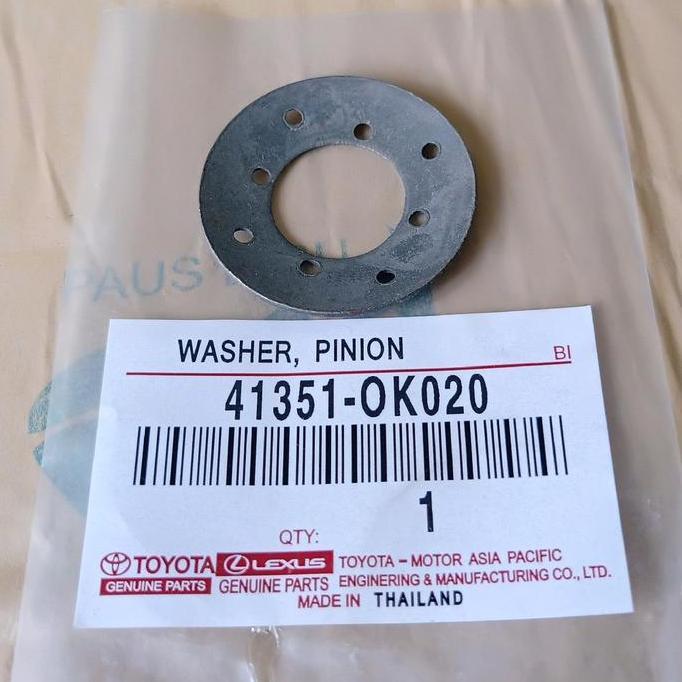 RING PINION KECIL 41351-OK020 RING GIGI BOLU KECIL WASHER PINION KIJANG INNOVA INOVA RESTOCK